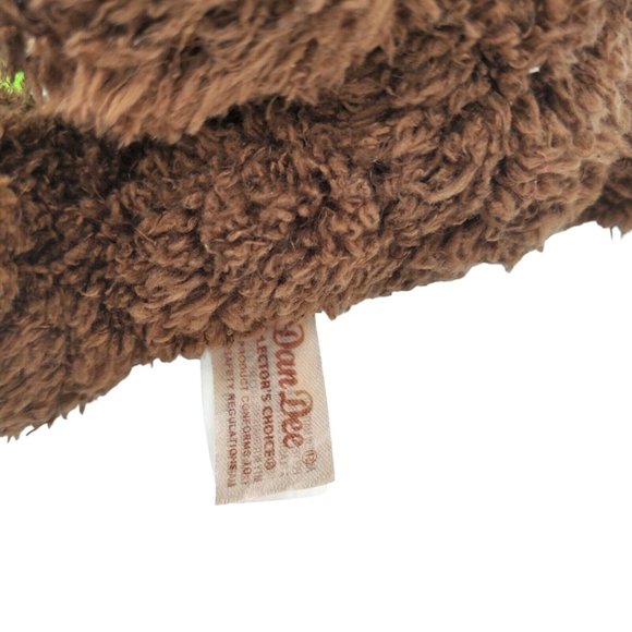 Dan Dee Chocolate Bunny Rabbit Stuffed Animal Plush Easter No Scent Green‎ 7" - Picture 6 of 6